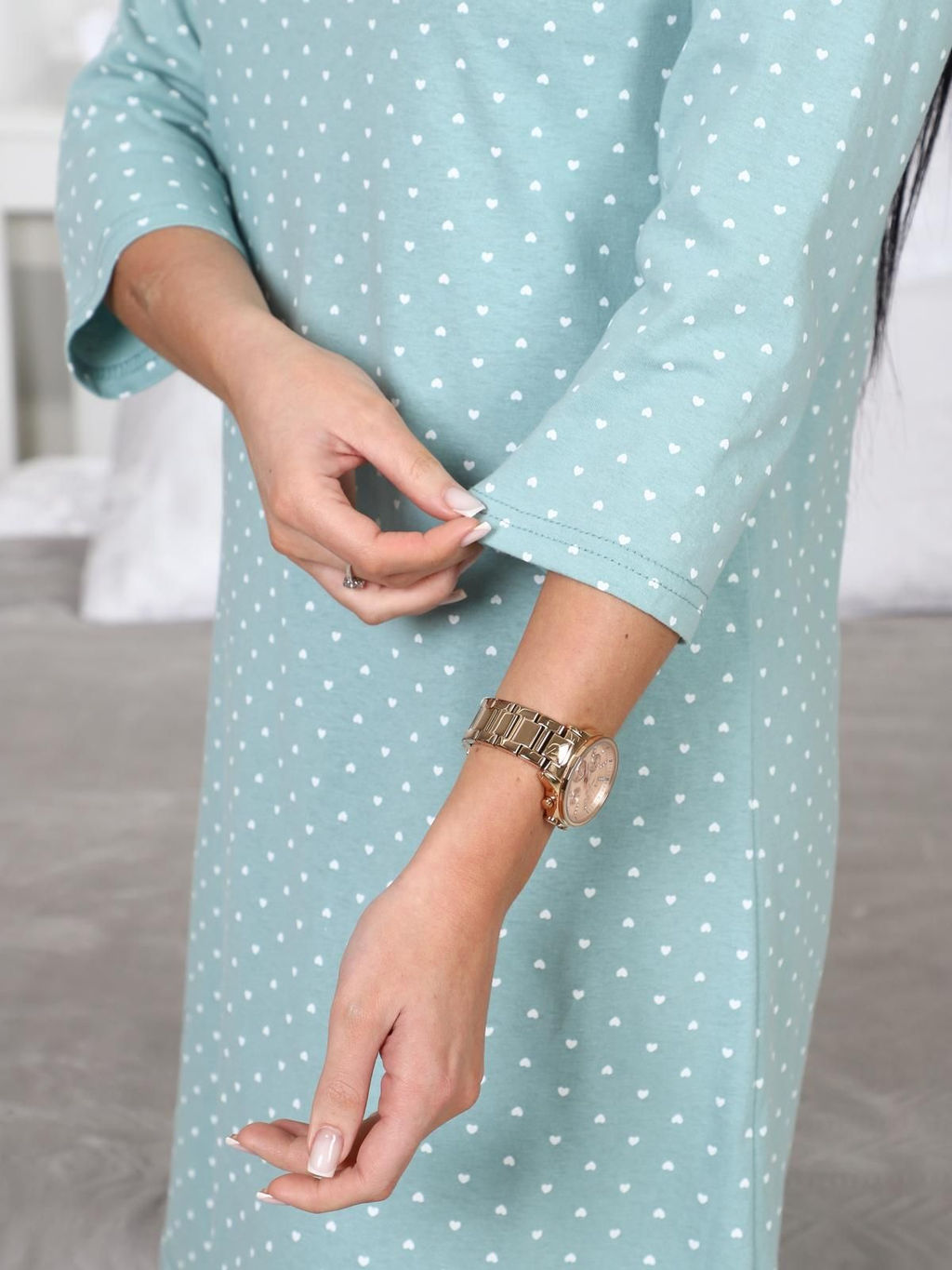 IV-CAPRIZ Грасиас - сорочка мятный  фото 9