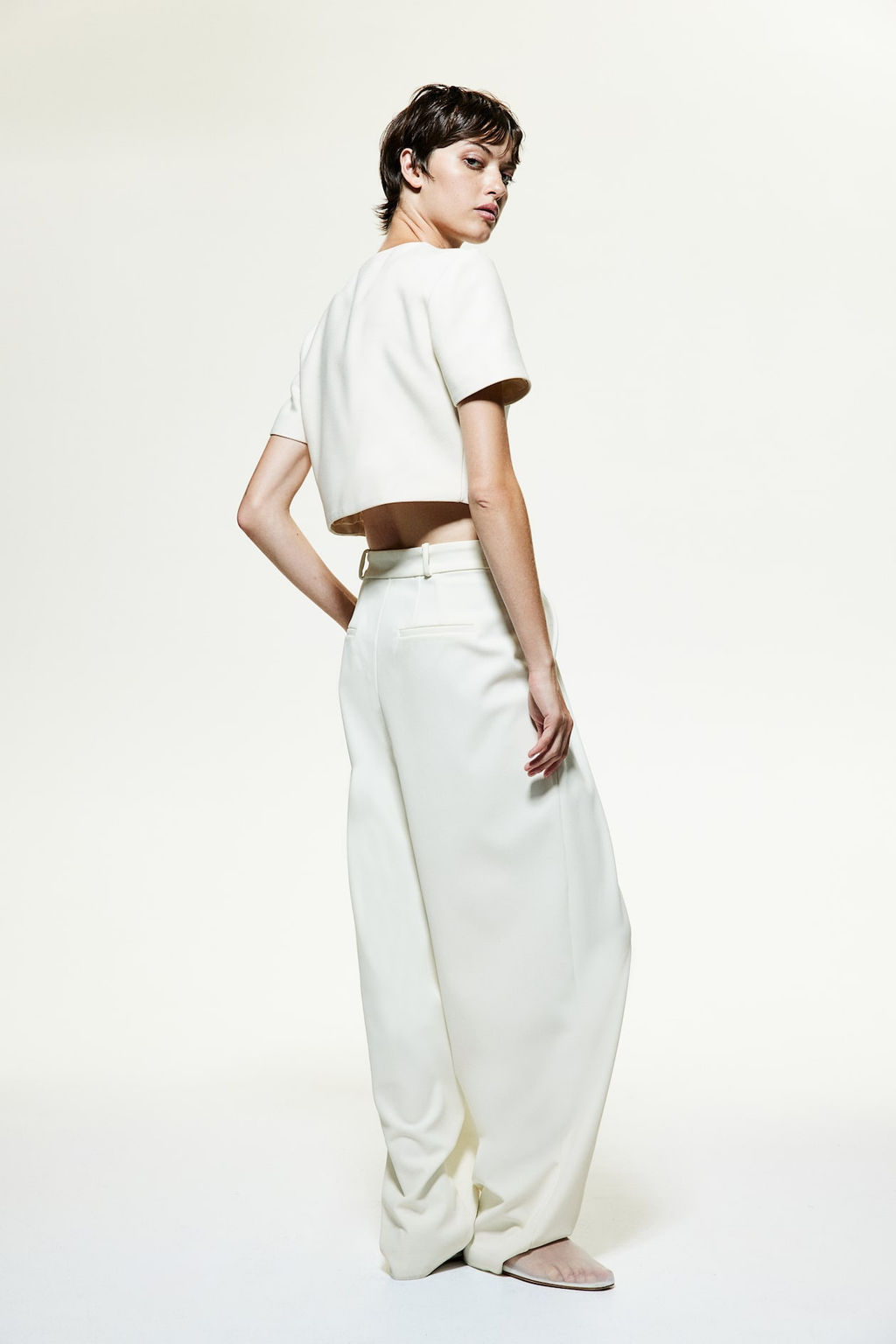 Blusa cropped - H&m фото 4