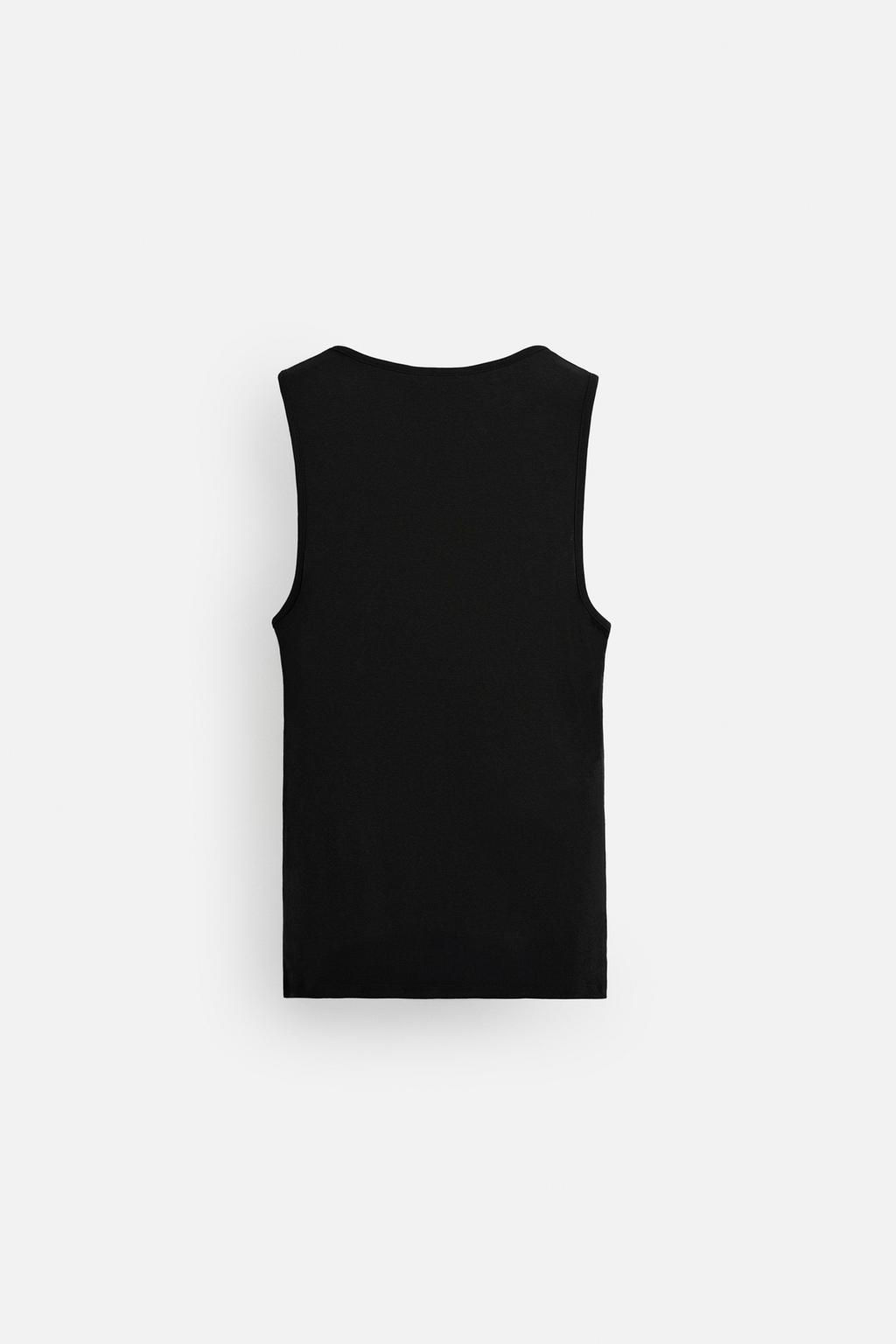 SEMI-SHEER TANK TOP - Zara фото 9