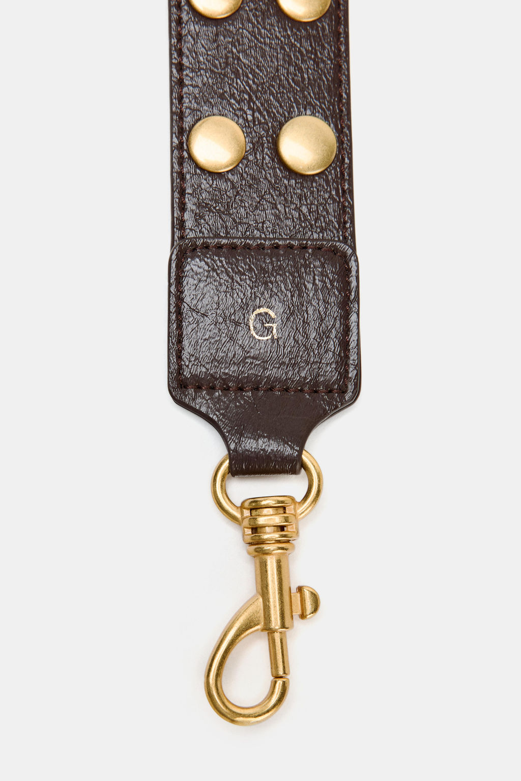 CROSSBODY BAG STRAP WITH STUDS - Zara фото 10