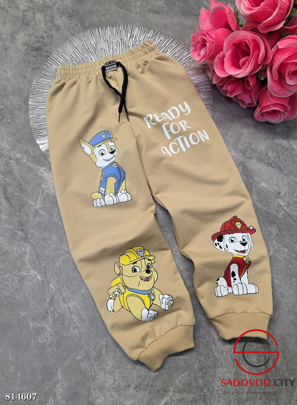 Штаны спортивные с рисунком