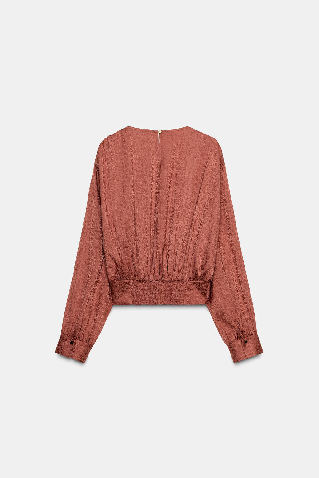 JACQUARD BALLOON TOP - Zara фото 8