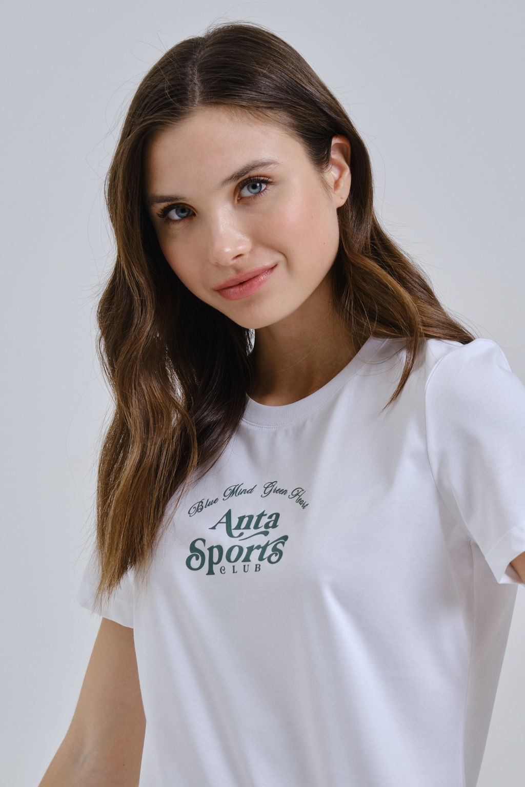 Футболка Белый BLUE HEART GREEN MIND SS Tee