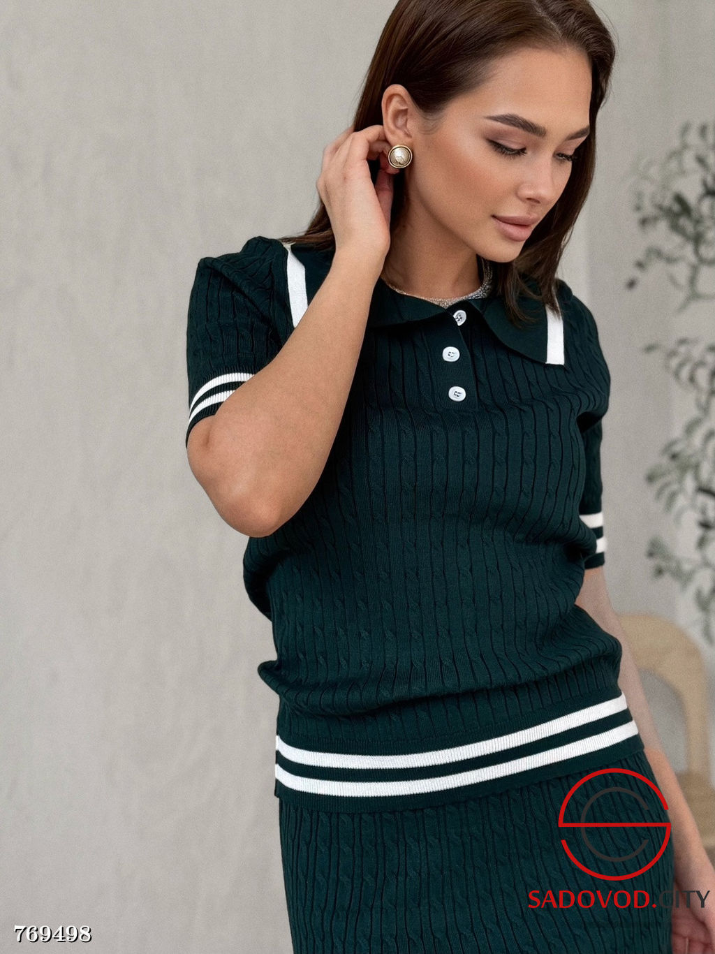 Костюм из тонкого трикотажа