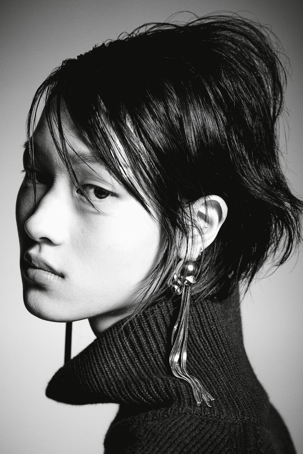 Pendientes con cadenas de serpiente - H&m фото 2