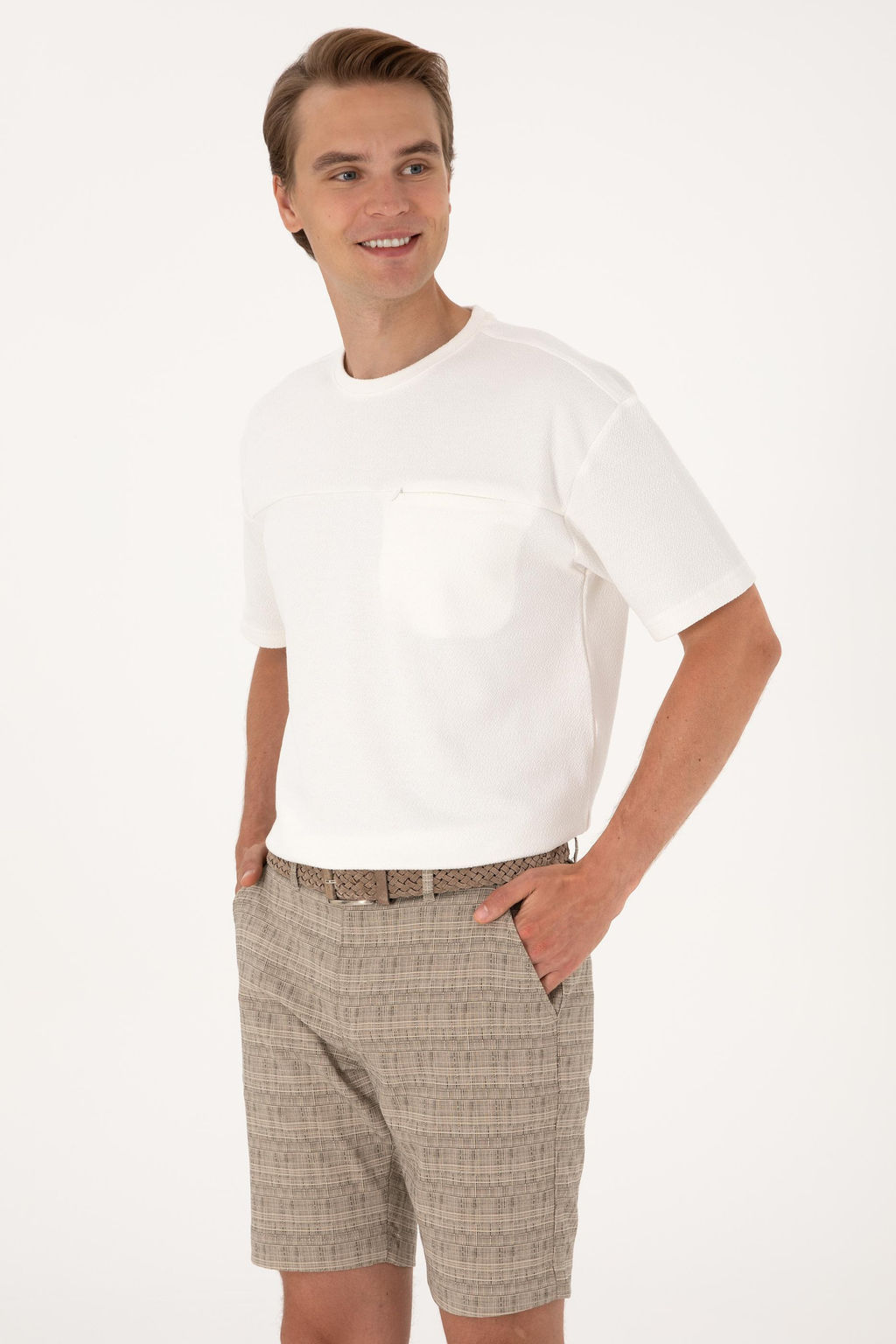 Erkek Krem Ti__rt - U.s. polo assn фото 3