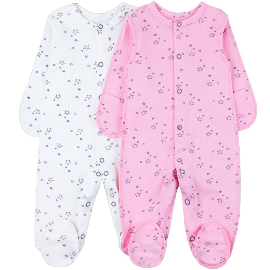 Комбинезон комплект 2 шт интерлок 1335202702 - Youlala фото 3