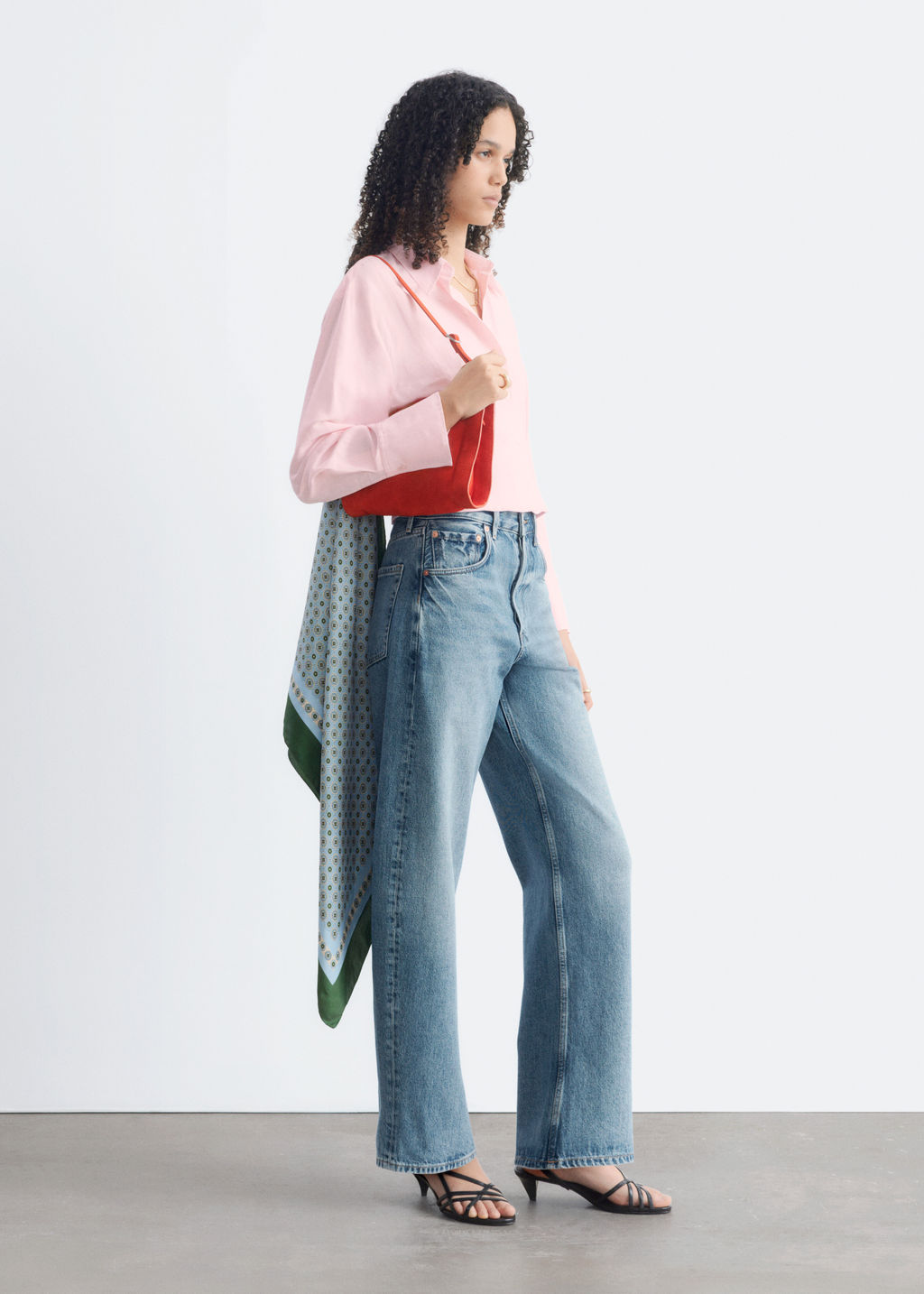 Camisa de corte ajustado a la cintura - H&m фото 5