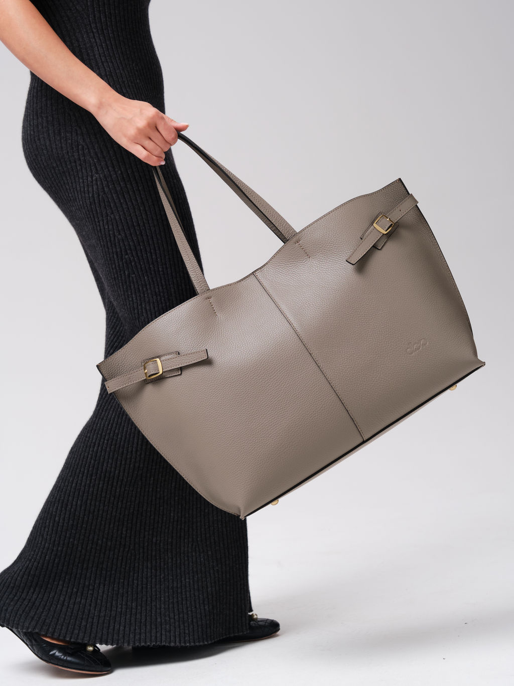 Сумка Laura DBR 31170 серо-коричневый  фото 7