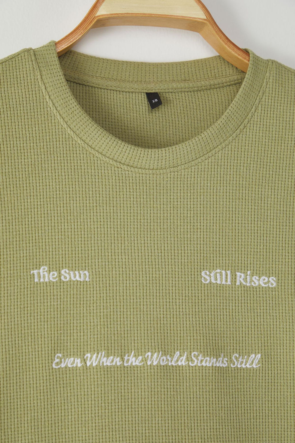 TRENDYOL MAN Siyah Oversize/Genis Kesim Nak?sl? Dokulu T-Shirt TMNSS25TS00129 - Trendyolmilla фото 7