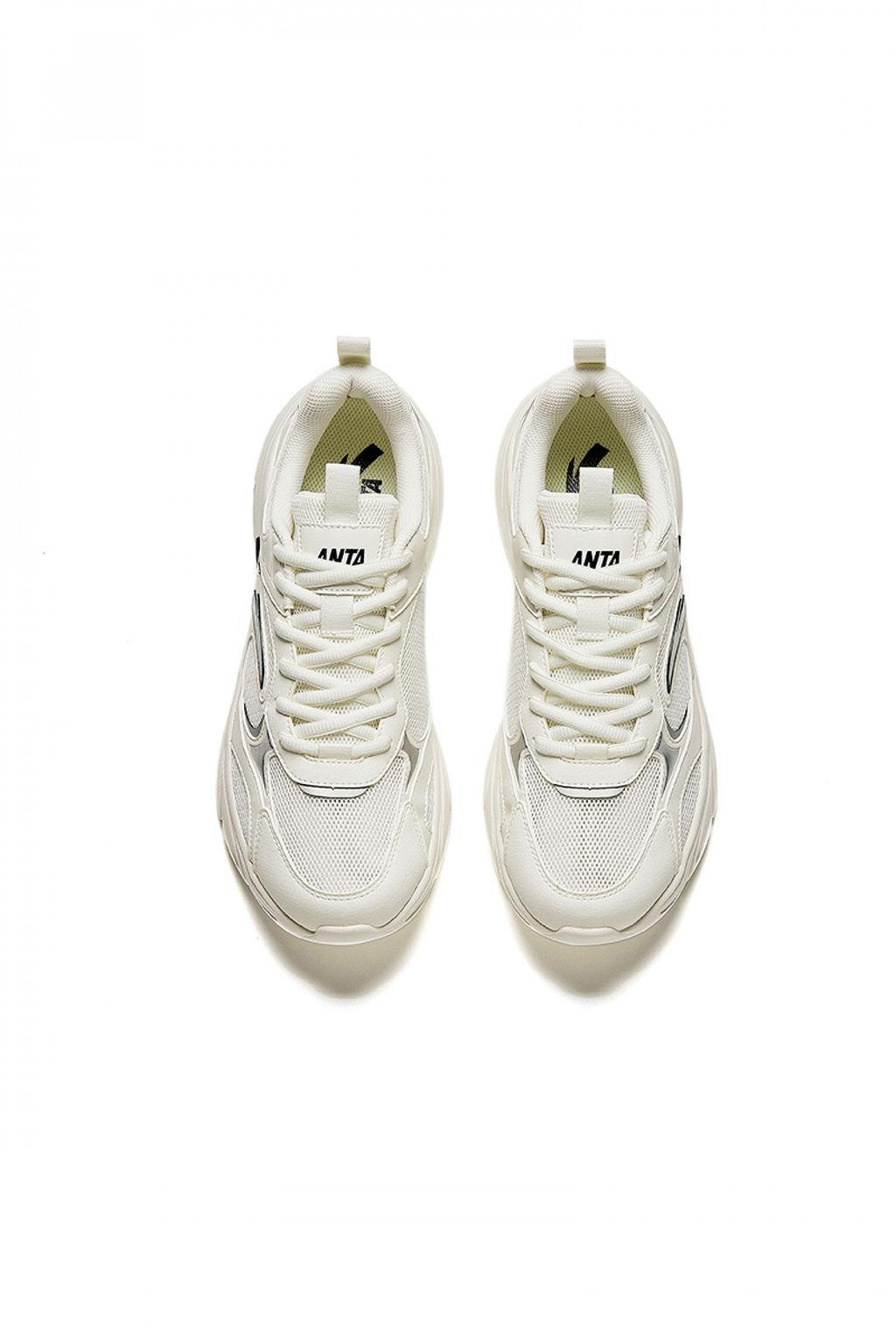 Кроссовки повседневные Бежевый/Серебряный - Anta фото 3