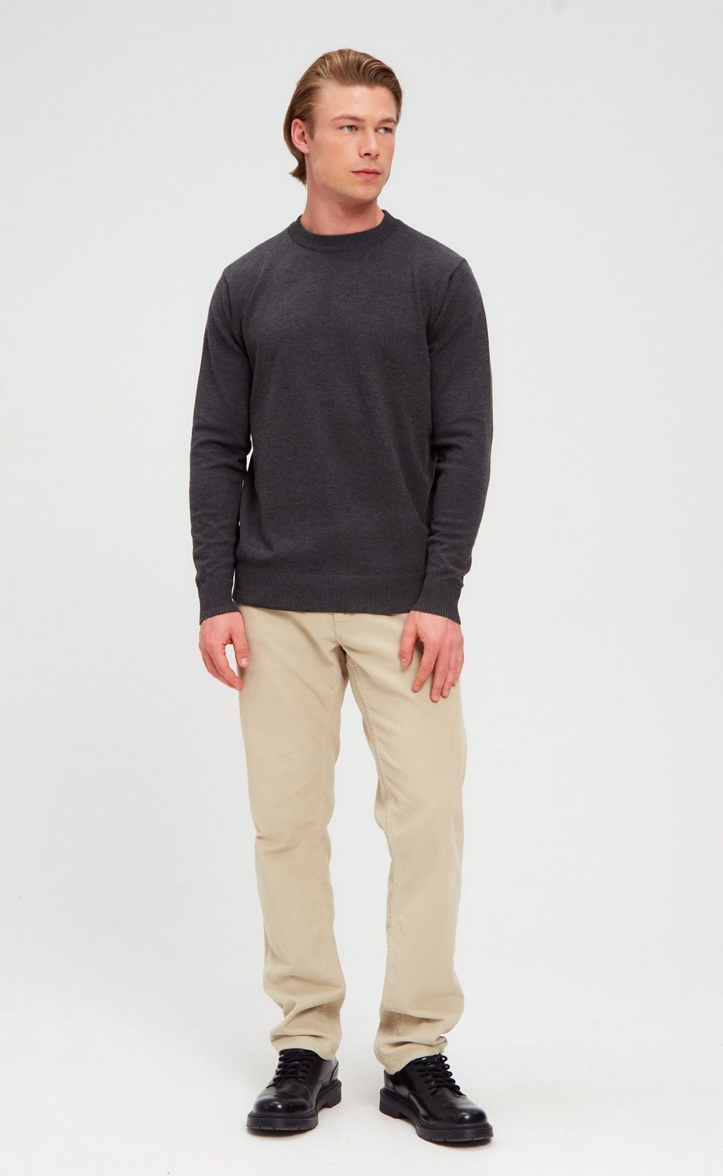 Джемпер F310-0502 grey - Fine joyce фото 2