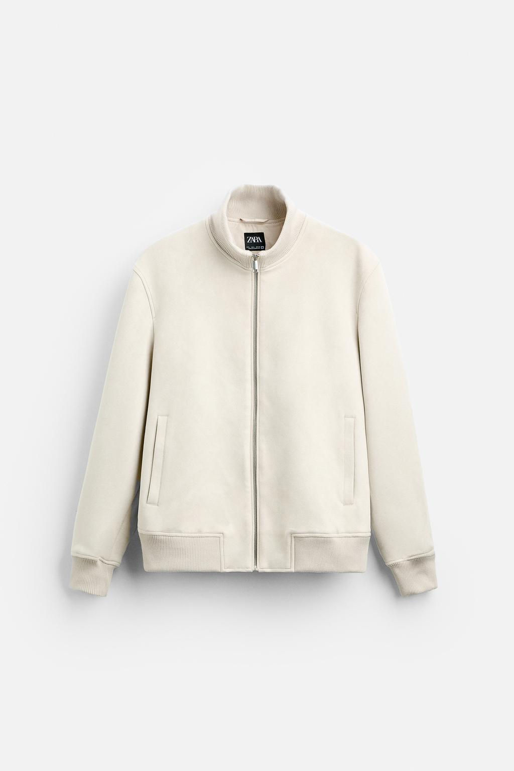 FAUX SUEDE JACKET - Zara фото 30