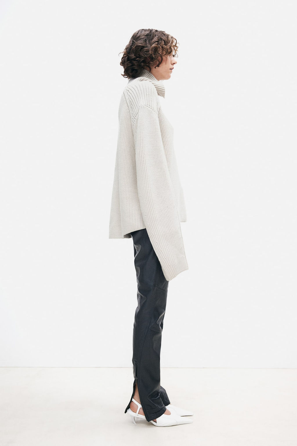 Jersey de lana con cuello alto - H&m фото 3