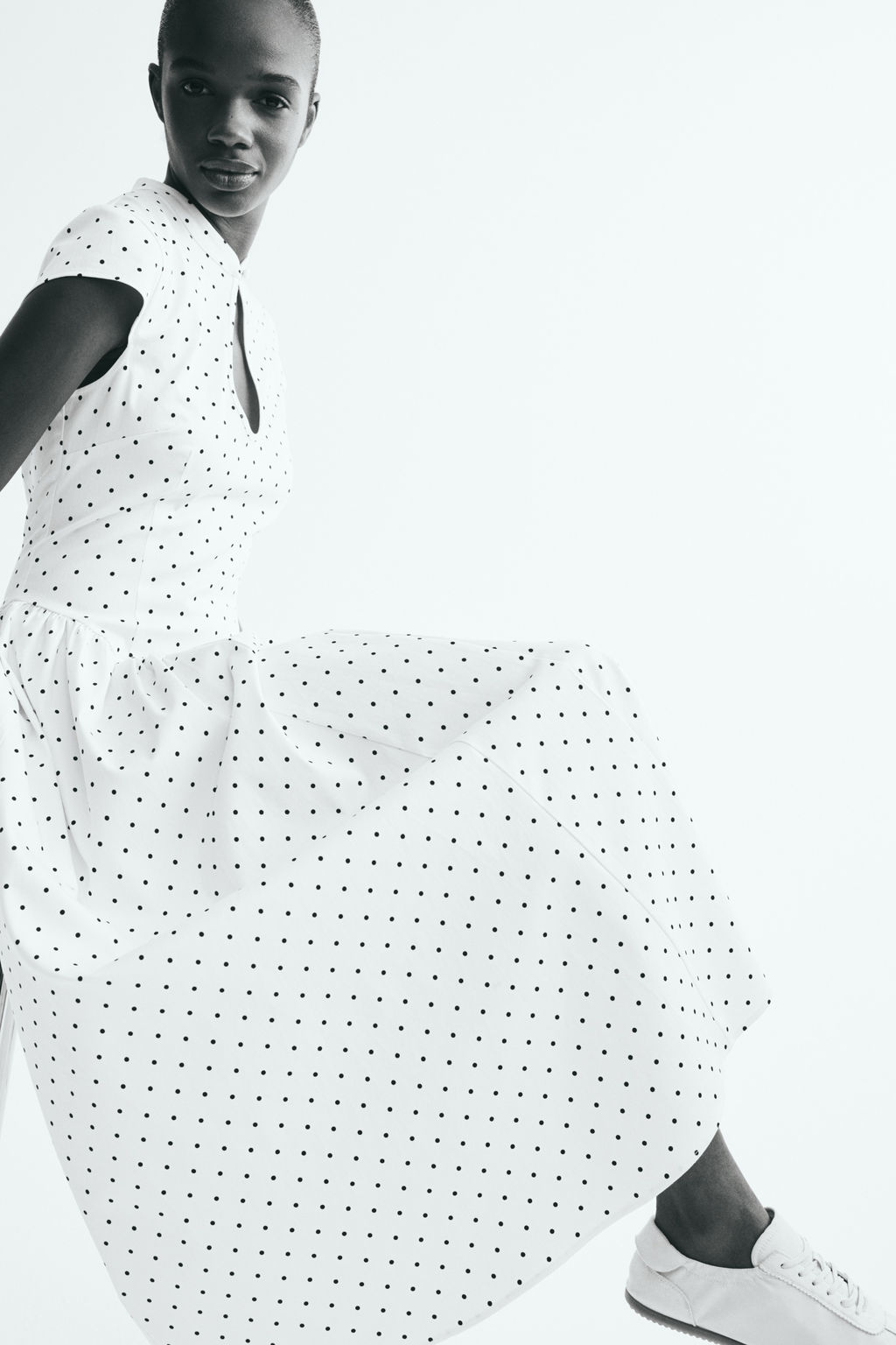 Vestido de algod?n con vuelo - H&m фото 4