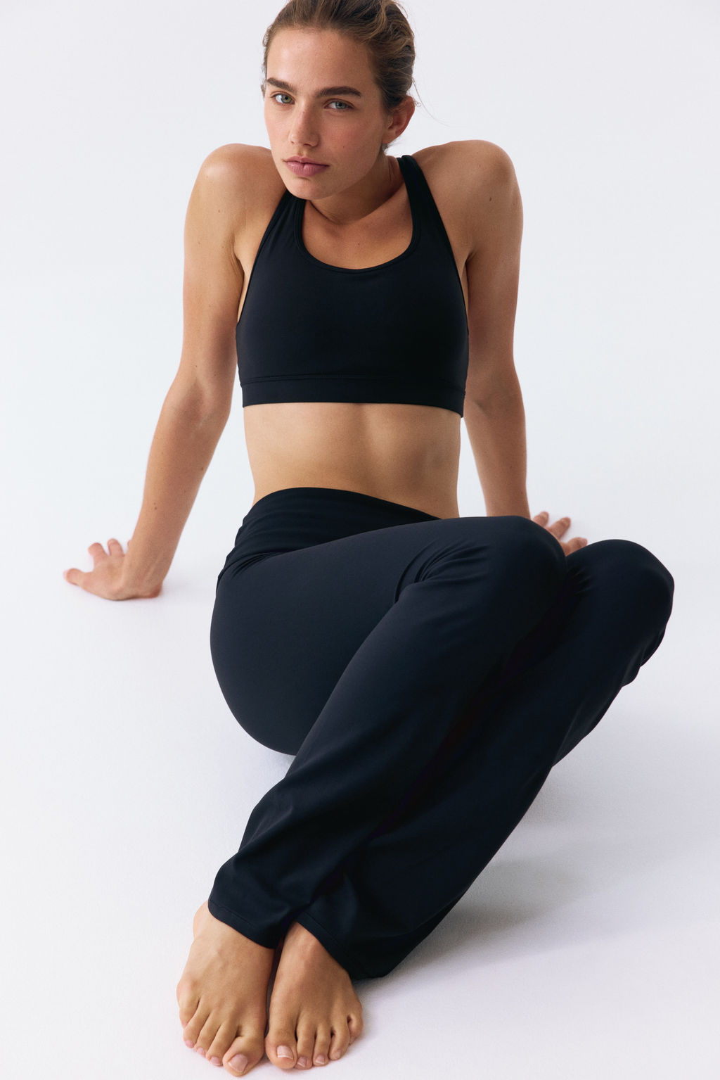 Leggings de deporte fold-over con Lycra® - H&m фото 5