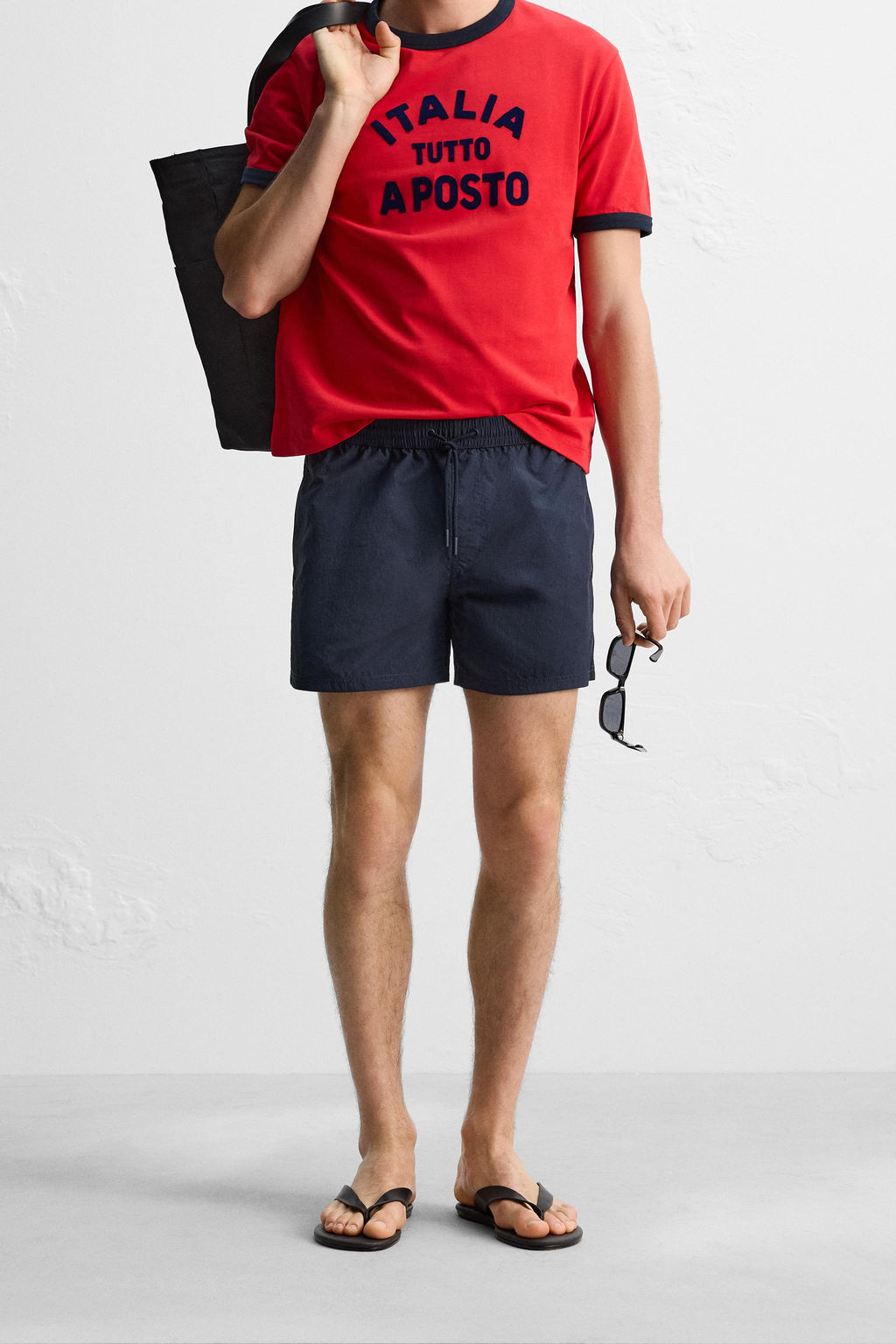 BASIC REGULAR SWIMMING TRUNKS - Zara фото 2