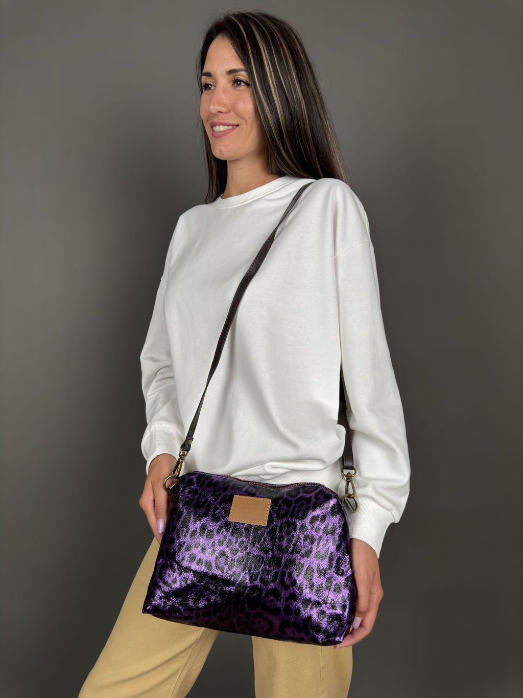 Сумка женская из телячьей кожи