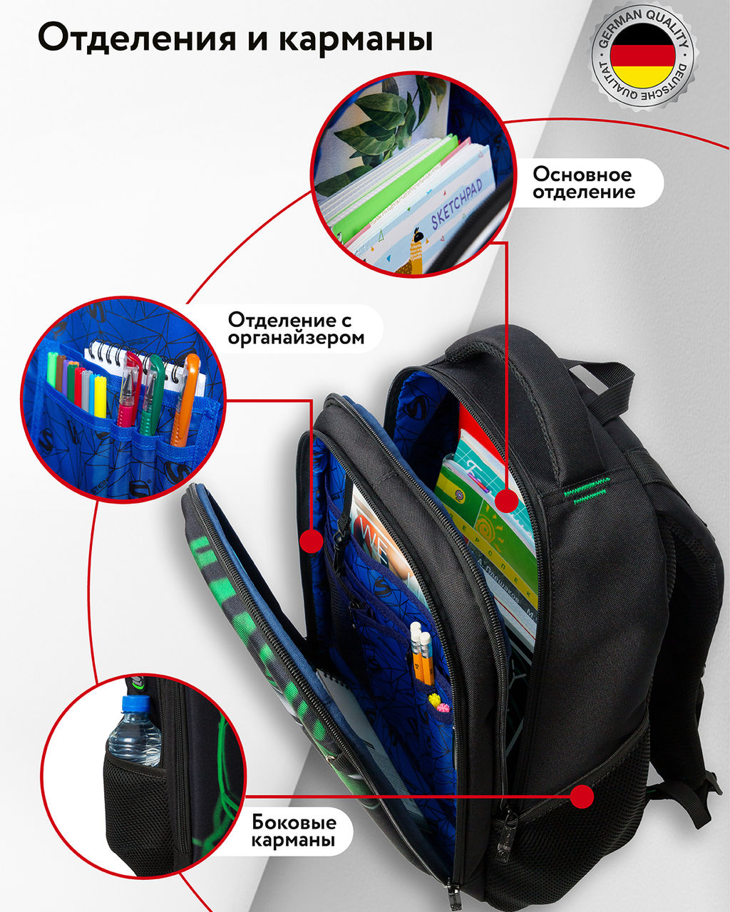 Рюкзак школьный L5