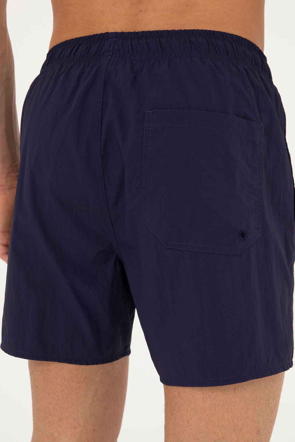 Мужские темно-синие шорты для плавания - U.s. polo assn фото 5