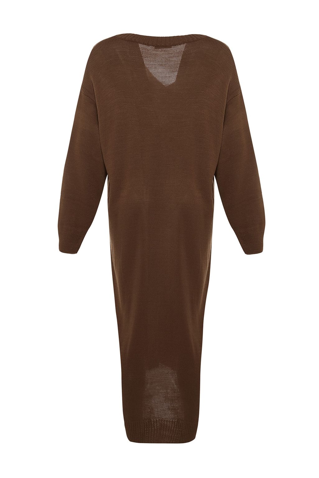 TRENDYOLMILLA Siyah Maxi Triko Genis Kal?p Elbise TWOAW23EL00642  фото 32