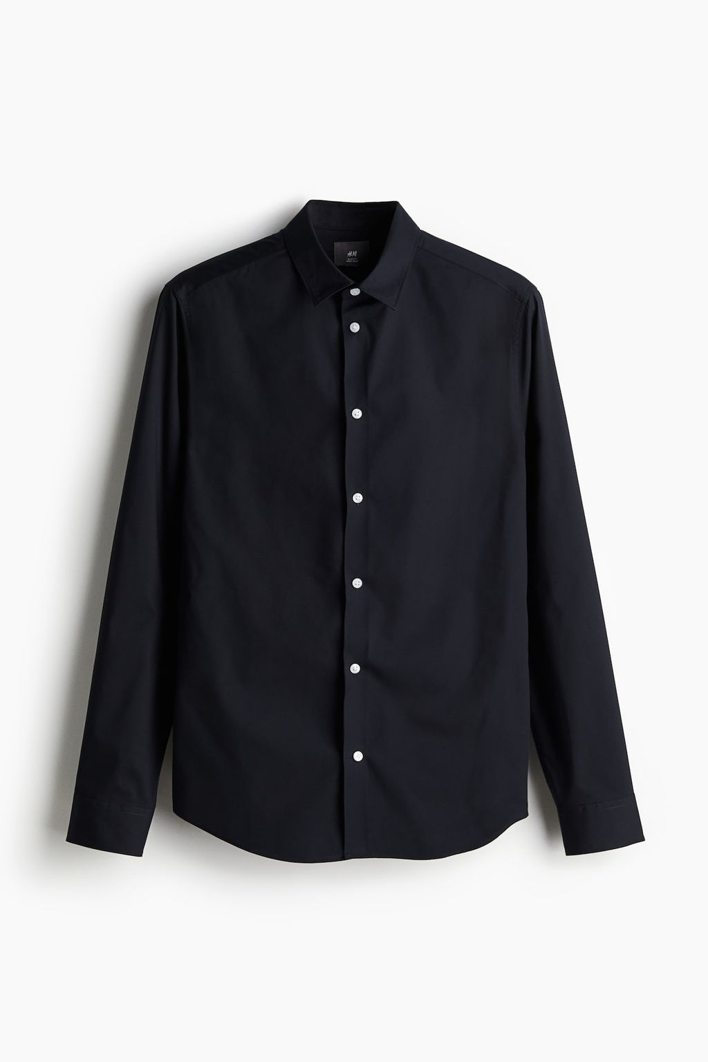 Camisa de facil planchado Slim Fit - H&m фото 6