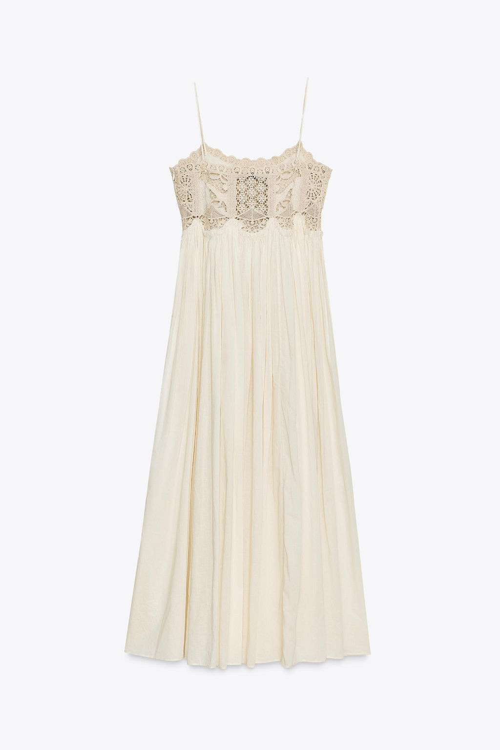 ZW COLLECTION CROCHET STRAPPY DRESS - Zara фото 15