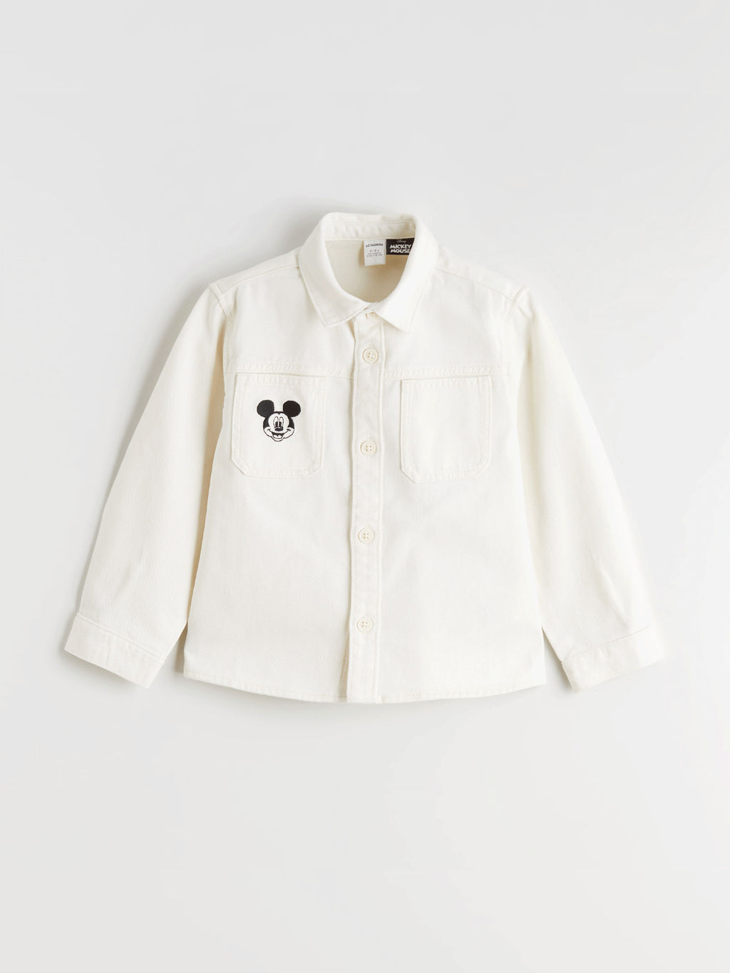 Mickey Mouse Nak??l? Erkek ?ocuk G?mlek