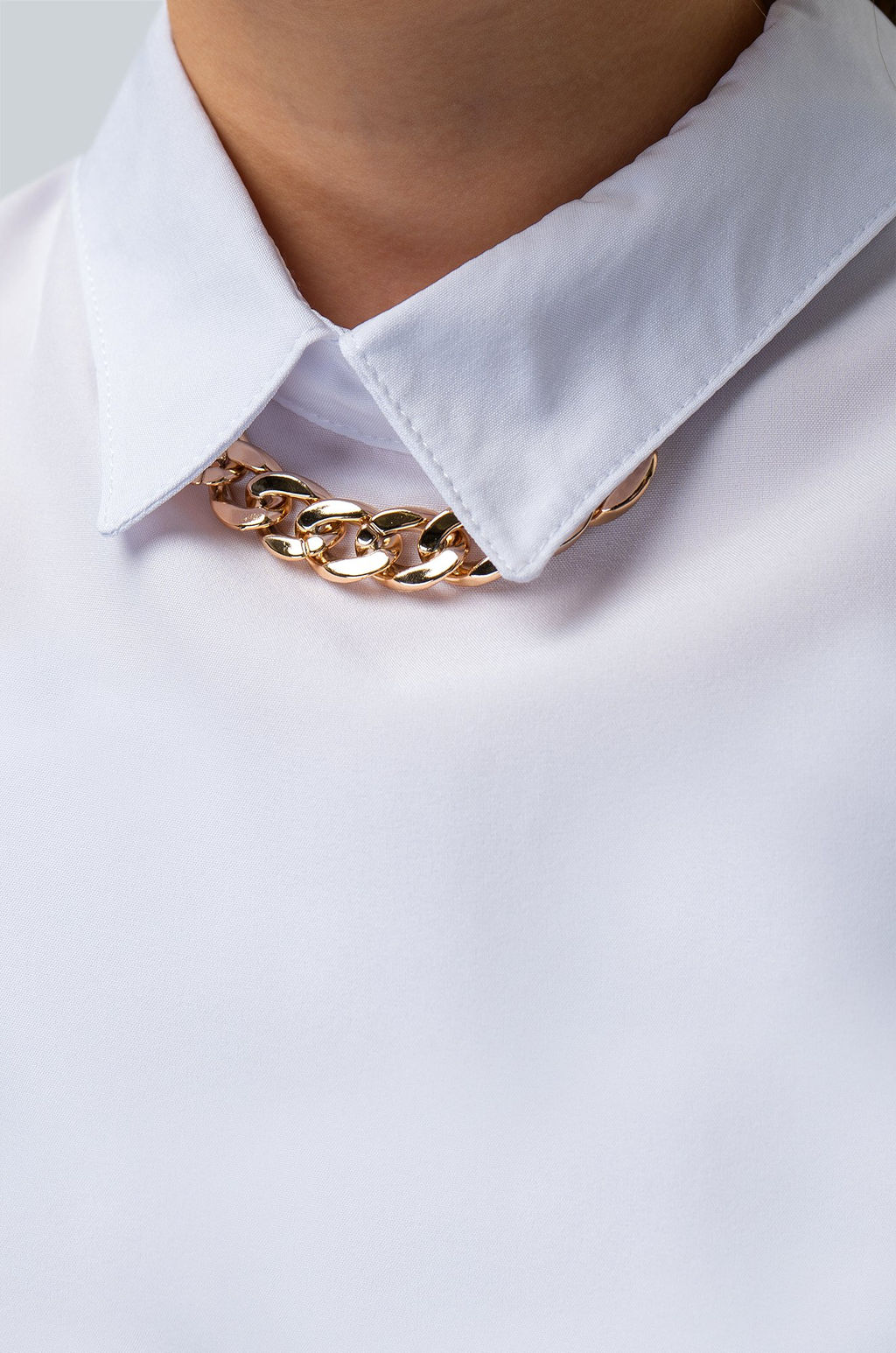 Нарядная блузка для девочки с длинным рукавом Happyfox