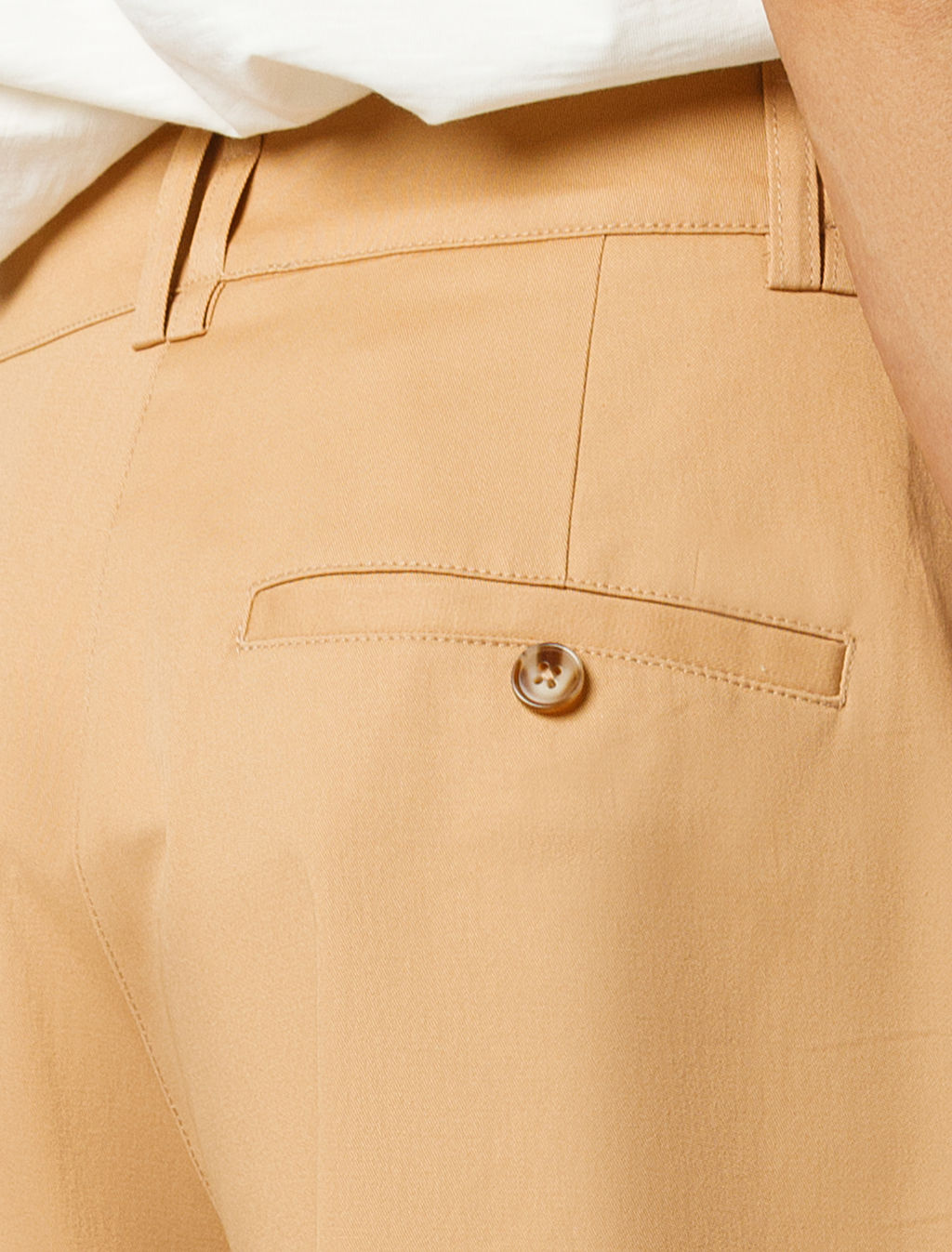 Брюки-палаццо из хлопка с защипами - Vilatte фото 3