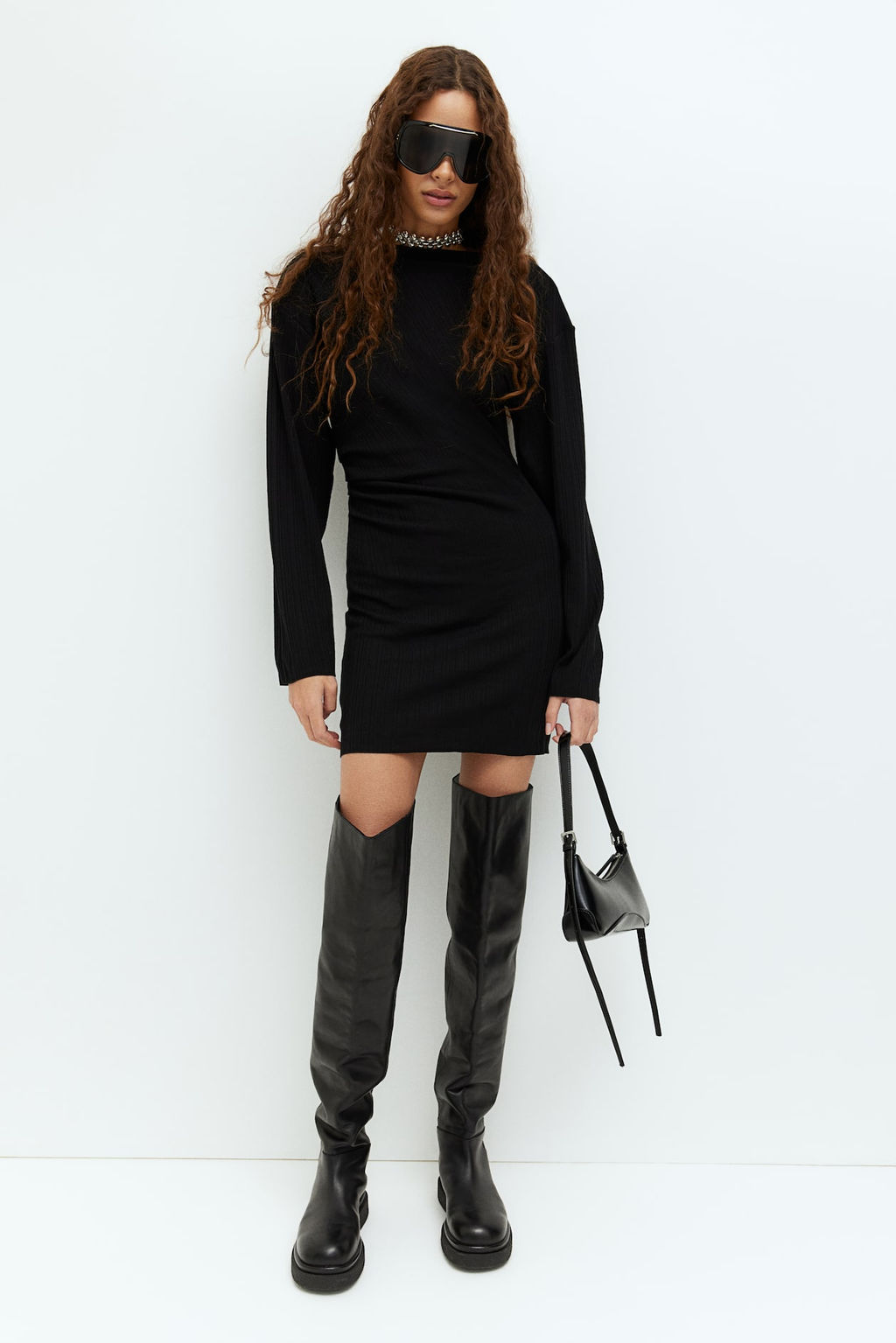 Draped bodycon dress - H&m фото 4