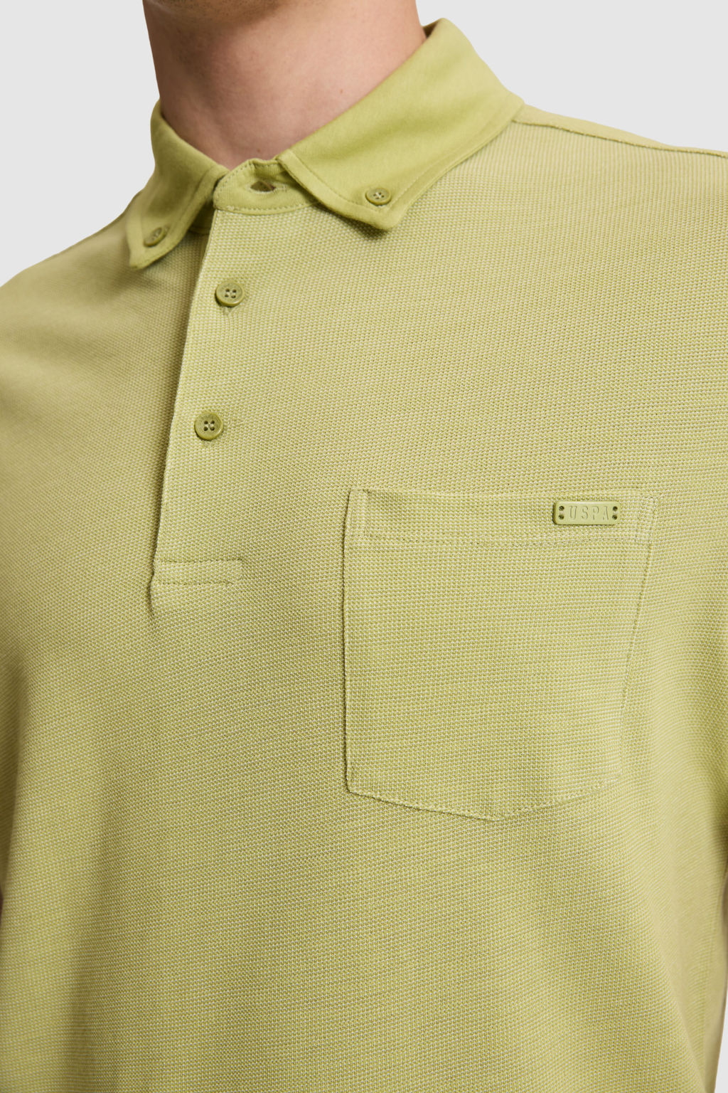 Erkek YeЕil Regular Fit Polo Yaka TiЕГrt - U.s. polo assn фото 6
