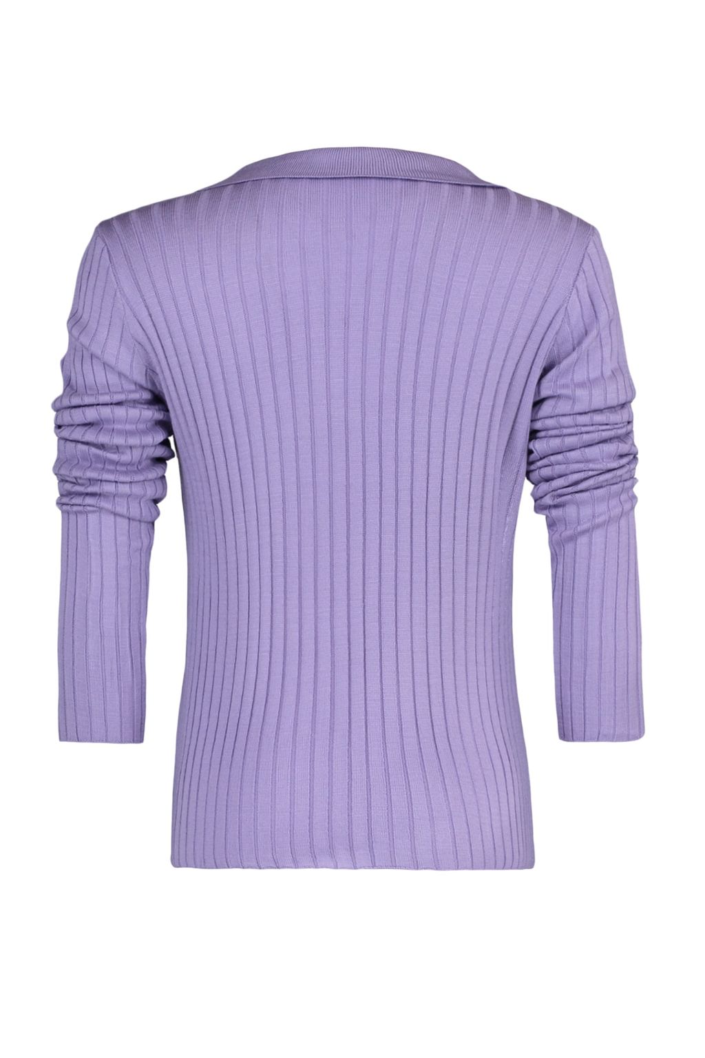 Lila Kol Ucu Detayl? Polo Yaka Triko Kazak TWOAW21KZ1113 - Trendyolmilla фото 6