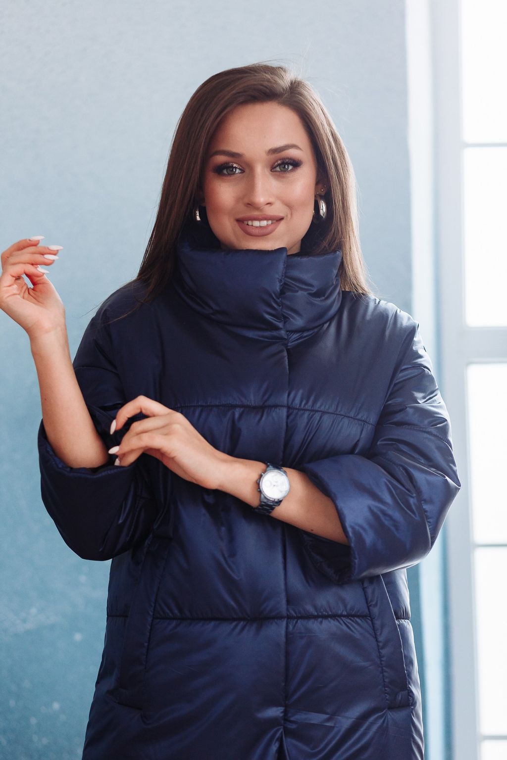 Куртка женская демисезонная 21680 (лиловый) - Kankan фото 8