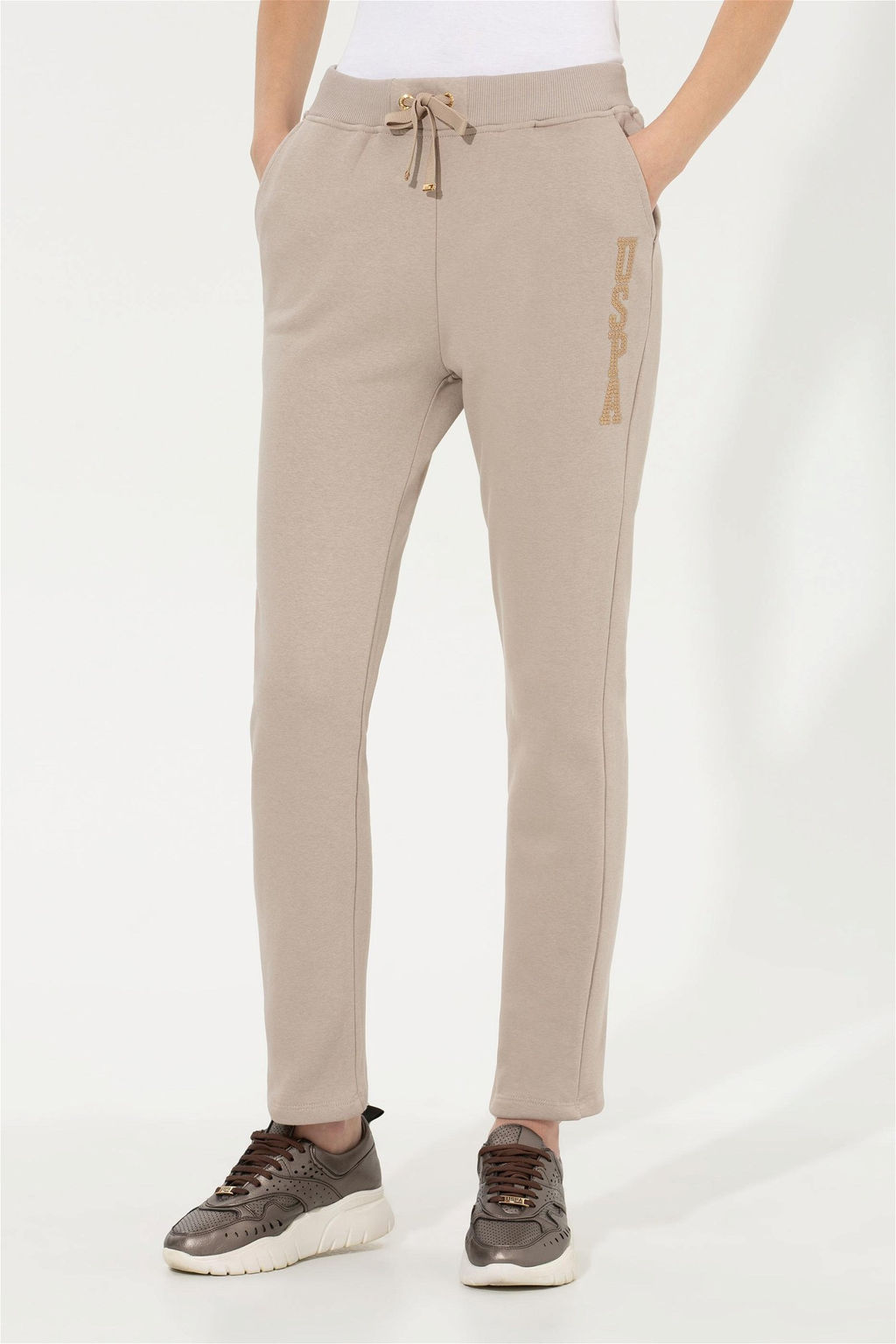 Женские спортивные штаны с камнем Неожиданная скидка в корзине - U.s. polo assn фото 2