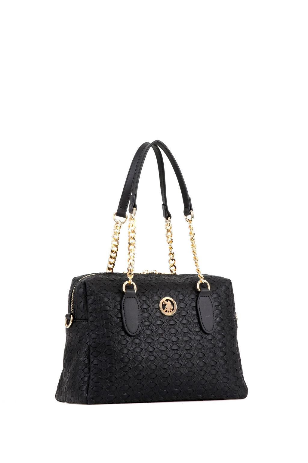 Женская черная сумка через плечо - U.s. polo assn фото 4