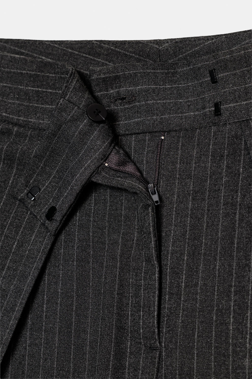 ZW COLLECTION WIDE-LEG TROUSERS WITH DARTS