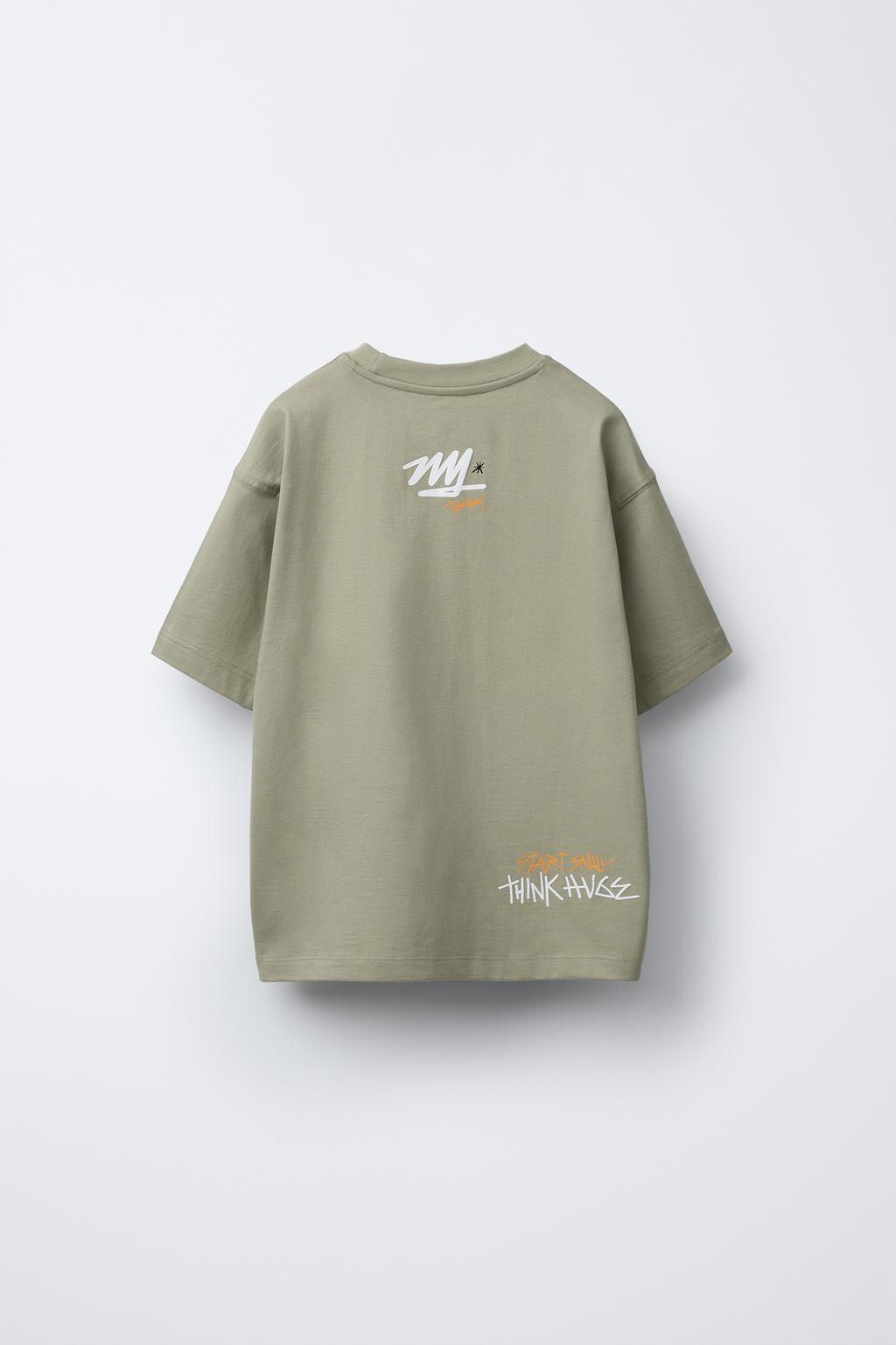 GRAFFITI PRINT T-SHIRT - Zara фото 2