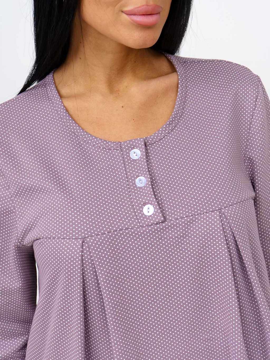 Ночная сорочка женская, цвет коричневый