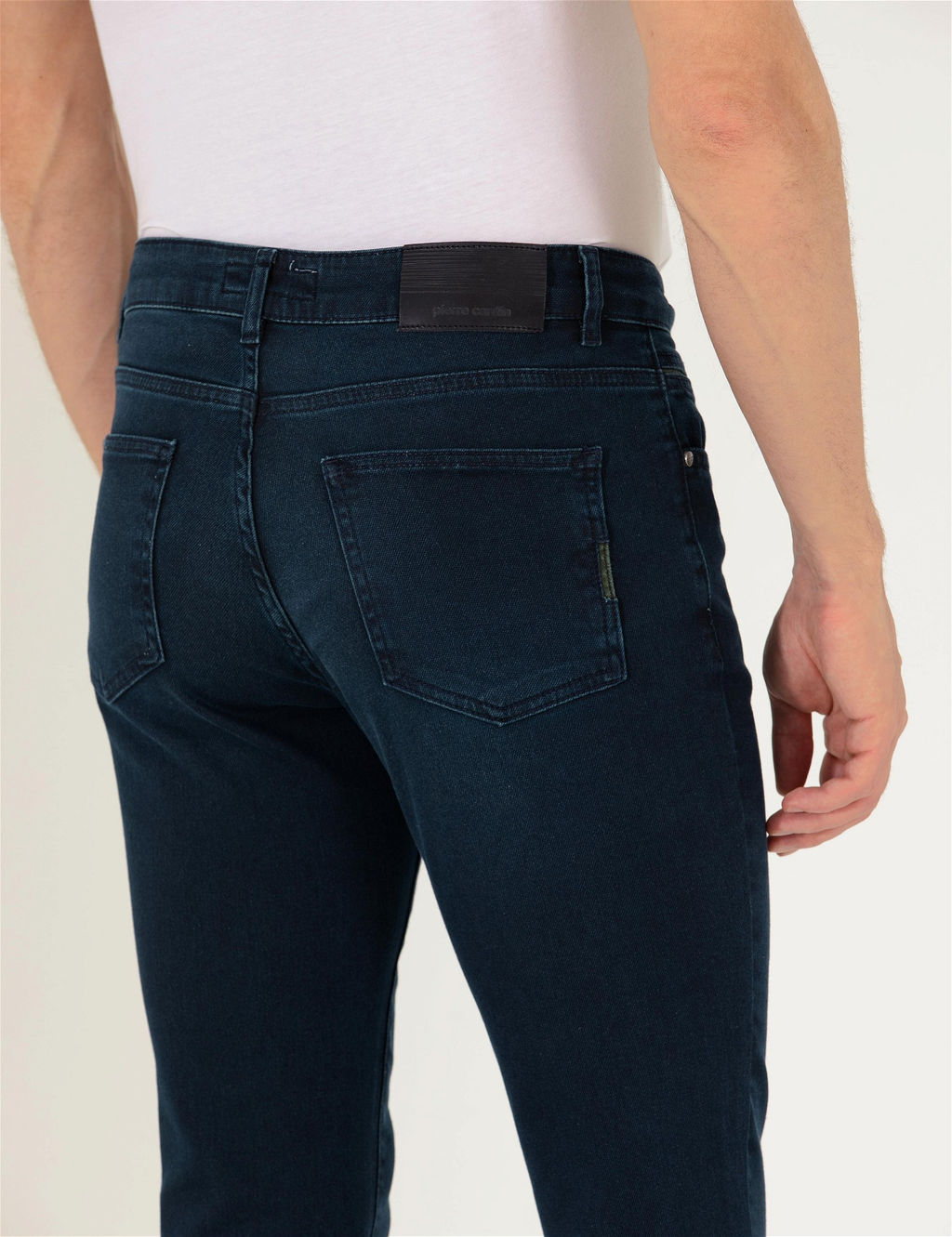 Koyu Lacivert Slim Fit Jean Pantolon - Pierre cardin фото 7