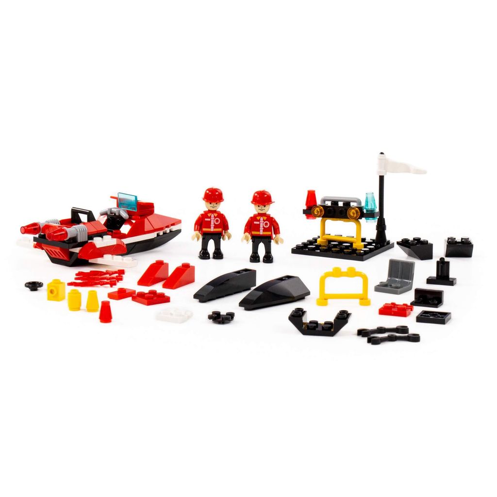 Конструктор Классик Пожарная служба-1.4 (105 элементов) (в коробке) - Полесье фото 9