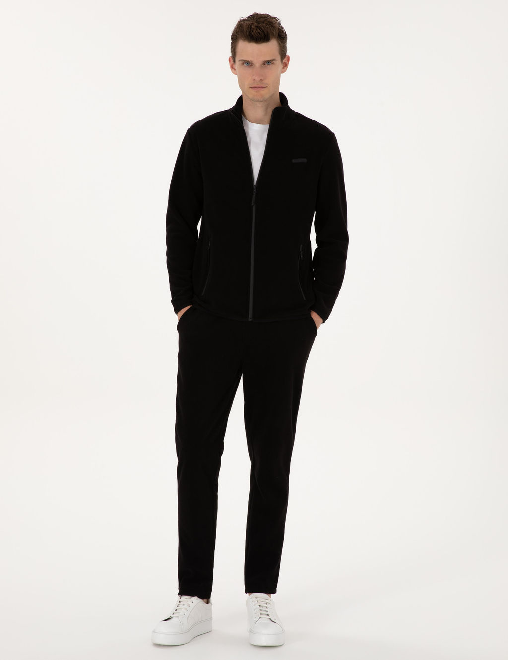 Siyah Slim Fit Polar E_ofman Alt_