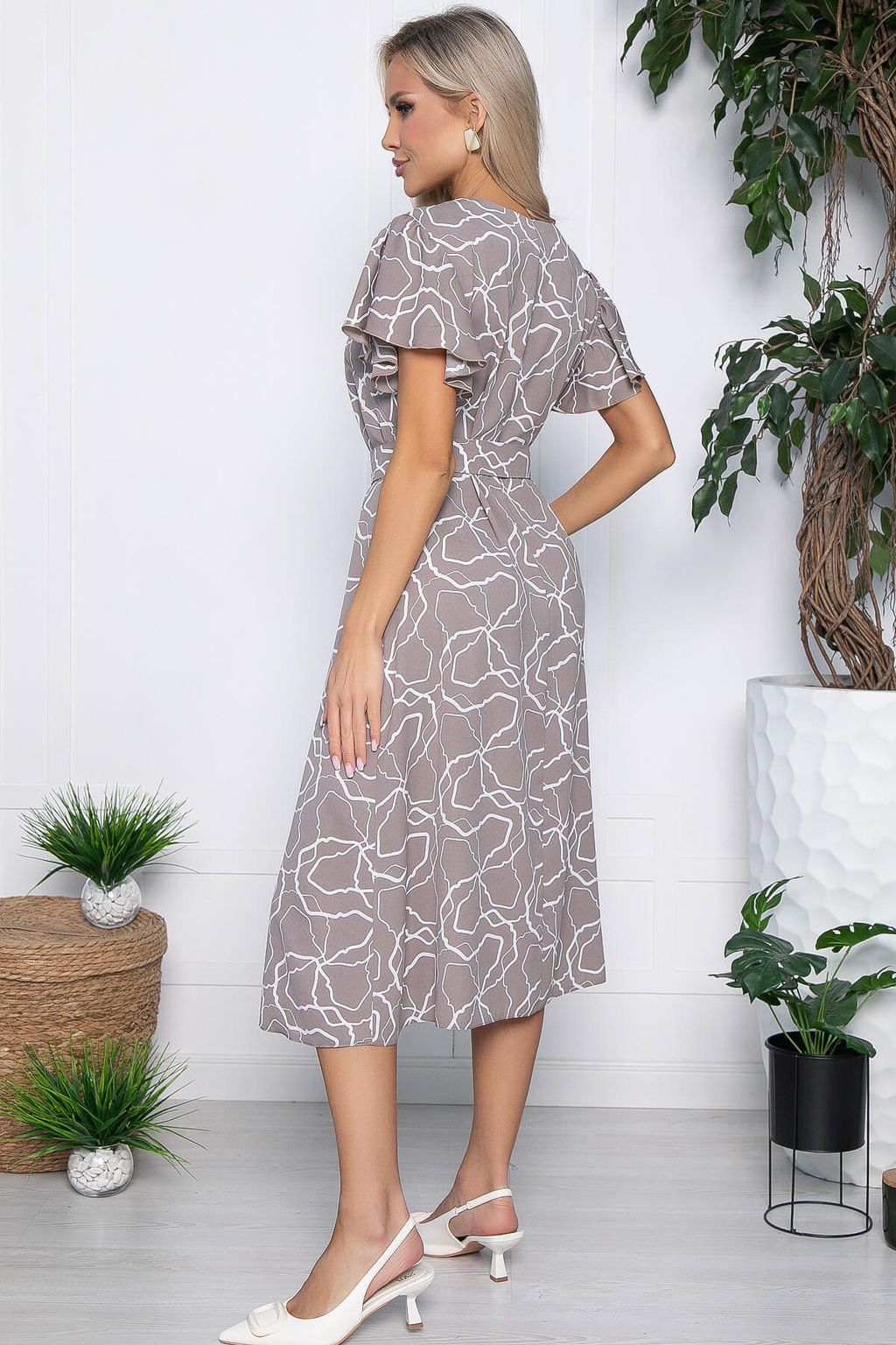Платье Мелодия любви (кофе) П10722 - Lt collection фото 8