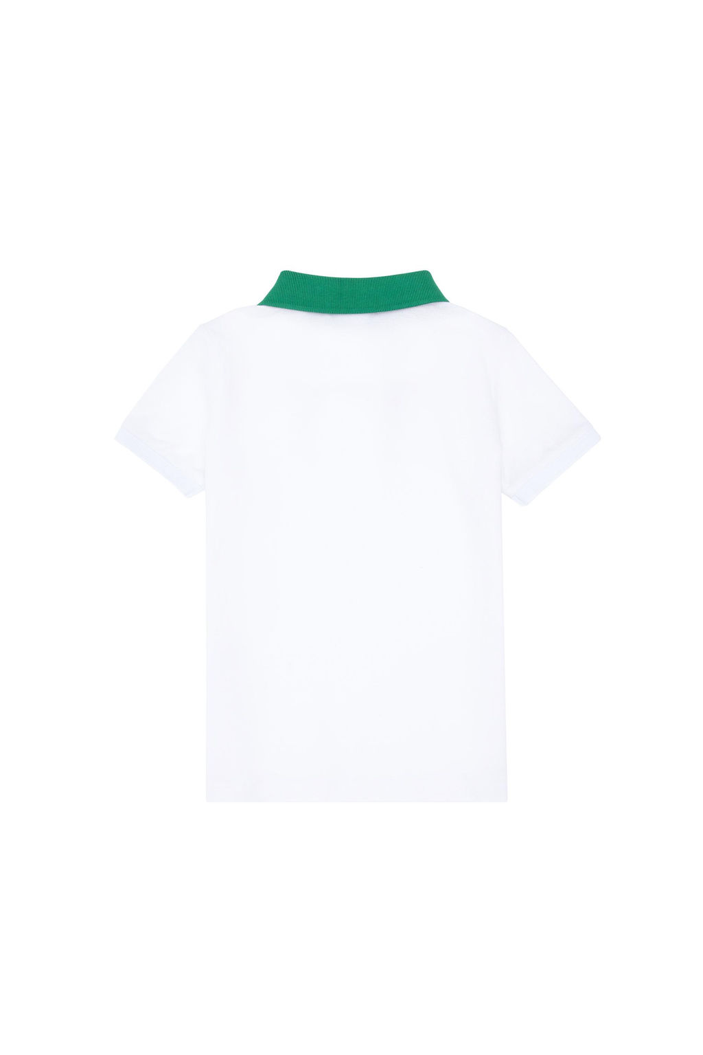 Erkek _ocuk Beyaz Polo Yaka Ti__rt Sepette S_rpriz _ndirim