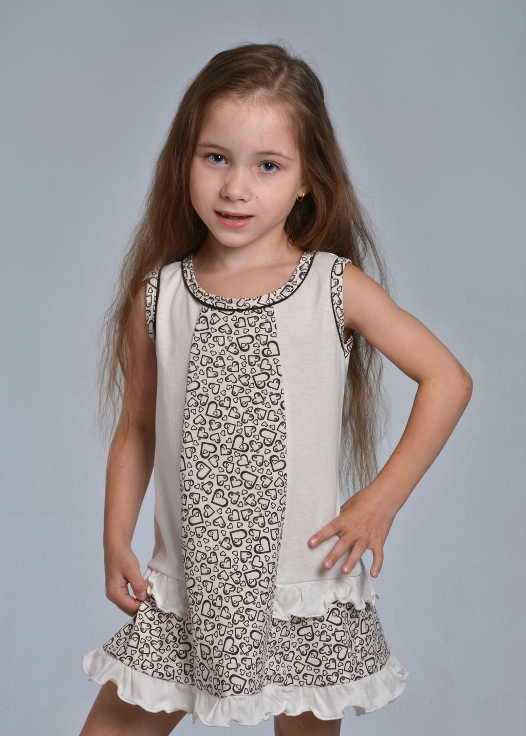 Сарафан детский МИЛАНА (молоко №18) - Ивановская трикотажная компания фото 2