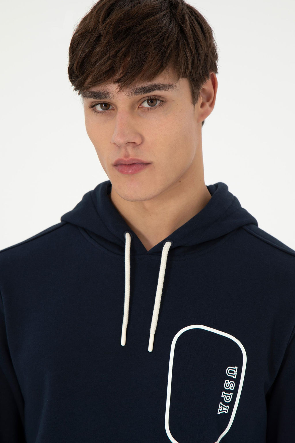 Мужской темно-синий свитшот Неожиданная скидка в корзине - U.s. polo assn фото 2
