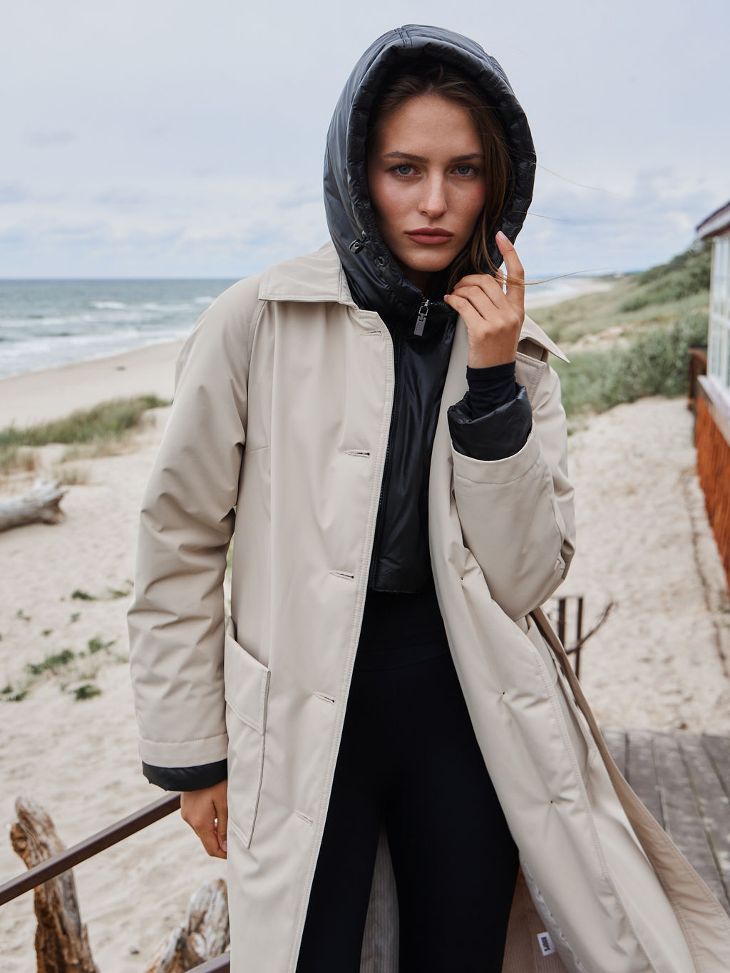 Плащ утепленный HOOPS, арт. 33090