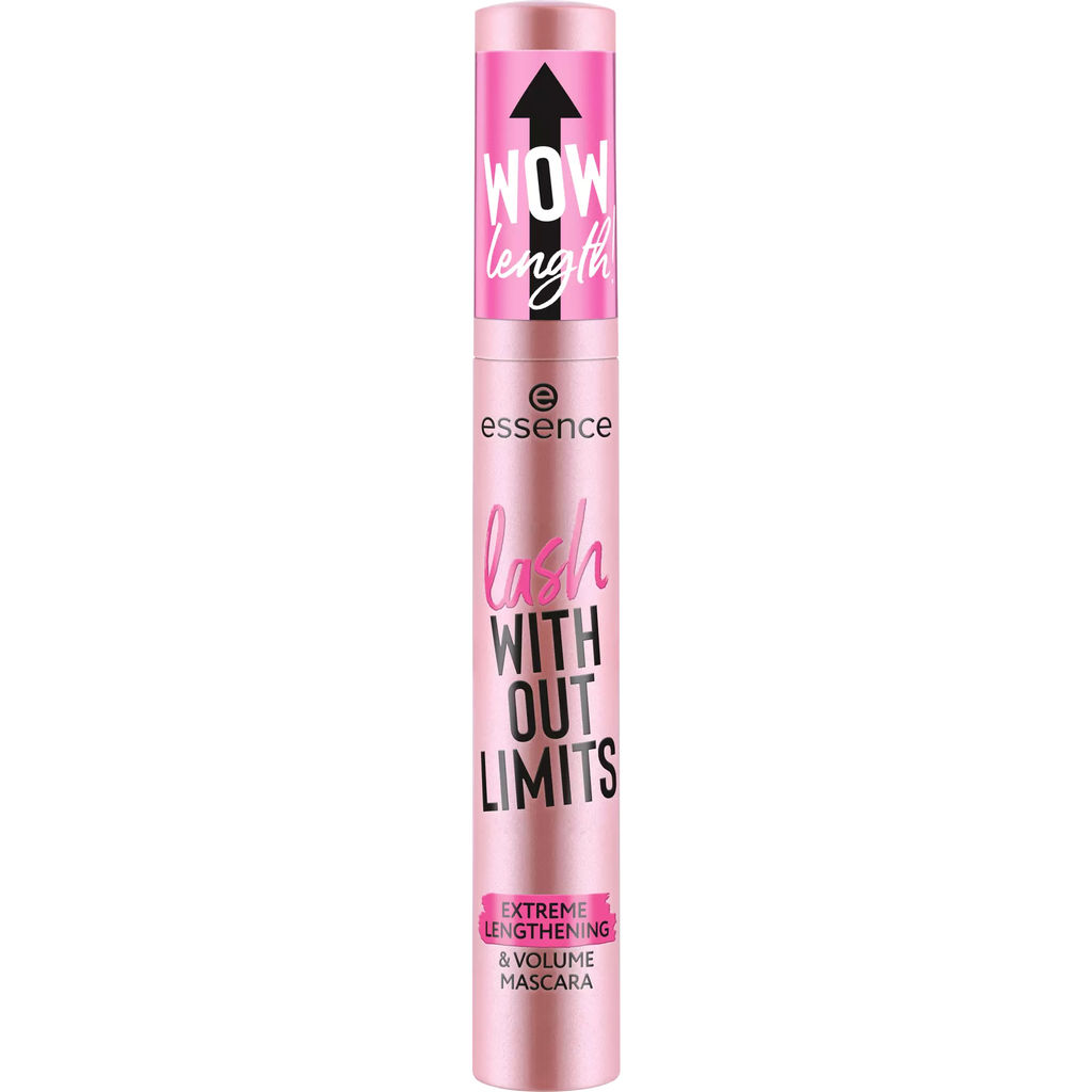 essence Объемная тушь для ресниц с эффектом удлинения Lash Without Limits Extreme Lengthening & Volume, 01 Ultra Black 13 мл  фото 3