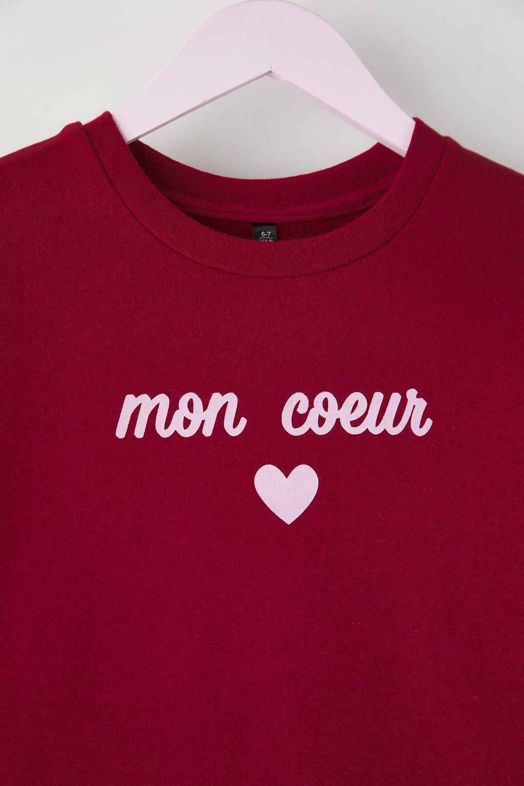 Visne 100% Pamuk Bask?l? Bisiklet Yaka A-line K?z Cocuk Orme Elbise TKDAW26EL00007 - Trendyolmilla фото 3