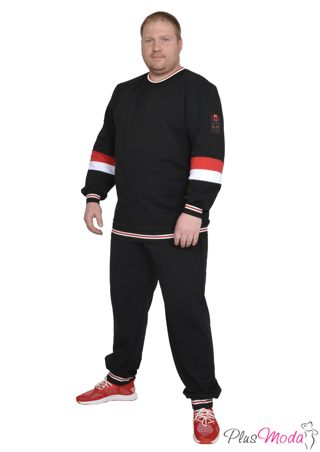 Туника шорты Модель №729 размеры 44-84 - Plusmoda фото 3